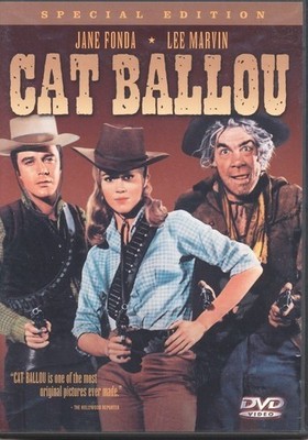 CAT BALLOU (DVD) LN Disc + Cover Art - NO CASE