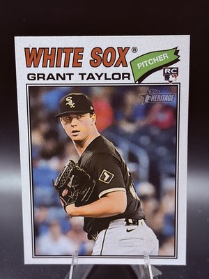 #329 Grant Taylor 2026 Topps Heritage Rookie Chicago White Sox