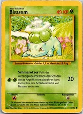 Pokémon Bisasam 44/102 Base Set 1995 Deutsch