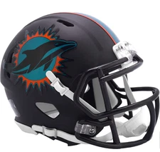 Miami Dolphins NFL Rivalries Collection Mini Helmet
