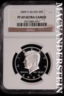 2009-S Silver Kennedy Half Dollar-NGC PF 69 Ultra Cameo No Reserve #SLK879