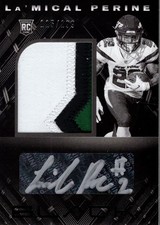 2020 Panini Black #237 La'Mical Perine Auto Jersey /199 - FB