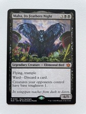 MTG  Maha, Its Feathers Night  0100  BLB