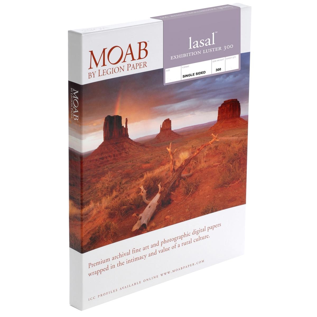 Бумага для рисования Moab Lasal Luster 85x11 250 листов F01-LEL3008511B 42590₽
