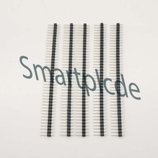 5Pcs New 2.54mm 40 Pin Male Single Row Pin Header Strip