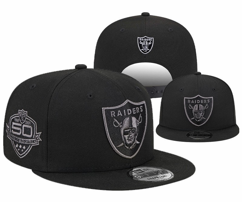 New Las Vegas Raiders black adjustable baseball cap, one siz