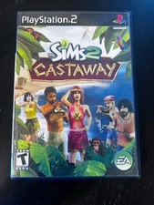 Sims 2: Castaway (Sony PlayStation 2, 2007) **UNTESTED**
