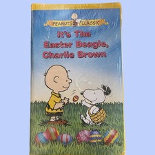 It’s the Easter Beagle, Charlie Brown (VHS 1996) Clamshell. New! Sealed!