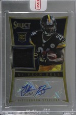 2013 Panini Select Rookie Jersey Auto 374/499 Le'Veon Bell #211 Auto 0c3