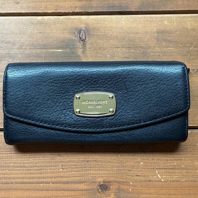 Michael Kors XL Damen Geldbörse Portemonnaie Leder schwarz Long Wallet