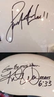 Larry Fitzgerald & Kurt Warner Authentic Signed AUTO CARDINALS FULL SIZE HELMET
