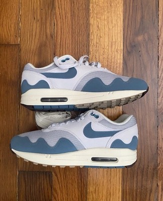 Nike Air Max 1 Patta Waves Noise Aqua Size 7.5 Brand New