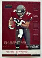 Travis Stephens 2002 Topps Finest Rookie Card #79 Tampa Bay Buccaneers RC. rookie card picture