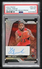 2024-25 Panini Prizm Rookie Signatures Mojo 3/25 Jamal Shead PSA 8 Auto 8d9