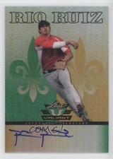 2012 Leaf Valiant Rio Ruiz #VA-RR1 Auto 0p8