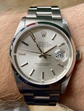 Rolex 36mm Datejust 16200 2006 Complete Set Original Box & Papers Excellent Cond