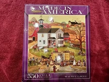 Ceaco Made In America Jigsaw Puzzle Walnut Grove Country Farm Brand New Sealed