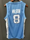Caleb Wilson Signed North Carolina Basketball Jersey AUTO BAS Beckett Sz L