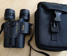 Kenko VcSmart 10x30 Binoculars w/ Case Strap CR2 Batteries Included Used