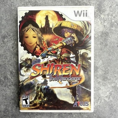 Shiren the Wanderer Nintendo Wii 2010 Complete With Manual Tested & Works
