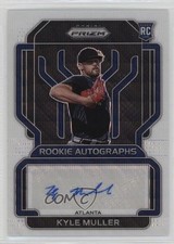 2022 Panini Prizm Rookie White Wave 49/50 Kyle Muller #RA-KM Auto 0h26