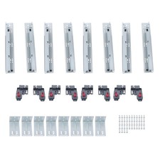 4 Pair 12 Inch Undermount Drawer Slides Soft Close Full Extension with Hardware