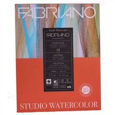 Fabriano Hot Press 11x14 Watercolour Studio W...