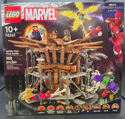 New/Sealed Lego Marvel 76261 Spider-Man Final Battle 900pcs Retiring soon