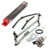 Wischermotor Front Scheibenwischer Wischblatt GestäNge FüR Seat Ibiza IV 6J