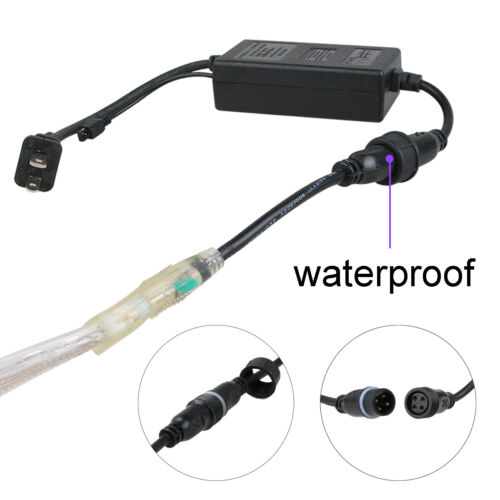 20-50FT LED Strip Rope Light Waterproof Multi-color Changing 5050 RGB w/ Remote - Picture 3 of 23