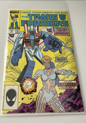 Marvel Comics The Transformers #9 Oct 1985 First Appearance of Circuit-Breaker
