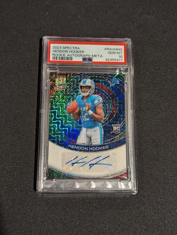 Hendon Hooker Panini Spectra Rookie Autographs #RAUHHO Meta