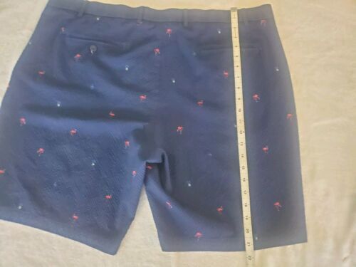 Pinguino uomo Munsingwear golf corto taglia 42 blu navy stampa leggera - Foto 12 di 15
