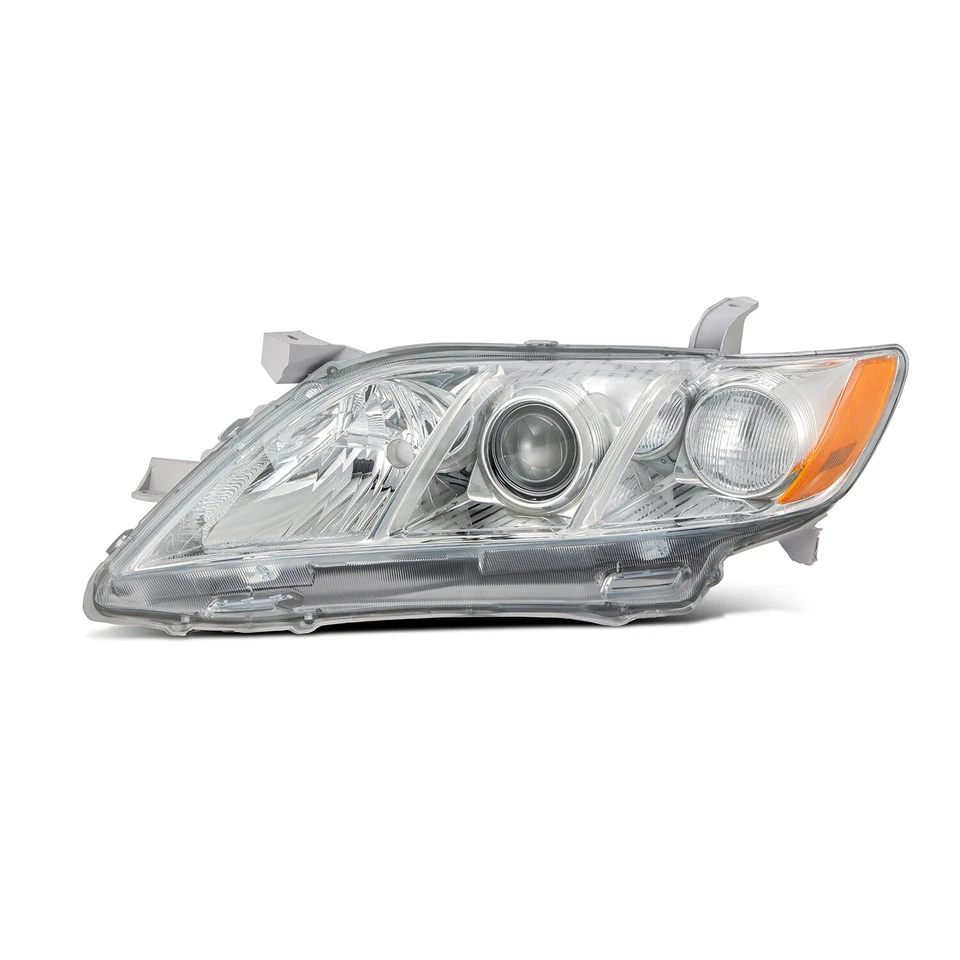 For 2007-2009 Toyota Camry Chrome Projector Headlights Replacement Left/Right - Image 2 of 4