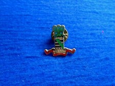 NEW BRITISH MILITARY, 11TH HUSSARS ENAMEL LAPEL BADGE, CLUTCH PIN FIXING 