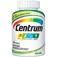 Centrum Adult (300 Count) Complete Multivitamin / Multimineral Supplement..