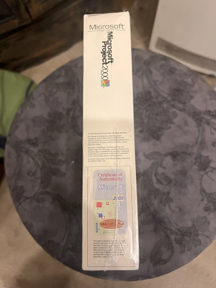 Microsoft Project 2000_For Windows Sealed In Box. I DONT KNOW IF ITS STILL VALID - Image 2 of 4