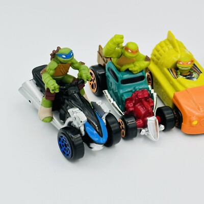 TMNT Teenage Mutant Ninja Turtles Lot of 8 Diecast Viacom 2014