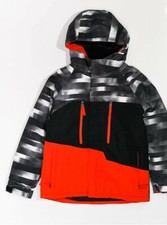 686 Boys Geo Insulated Jacket M Glitch Colorblock M1W504-GLTC