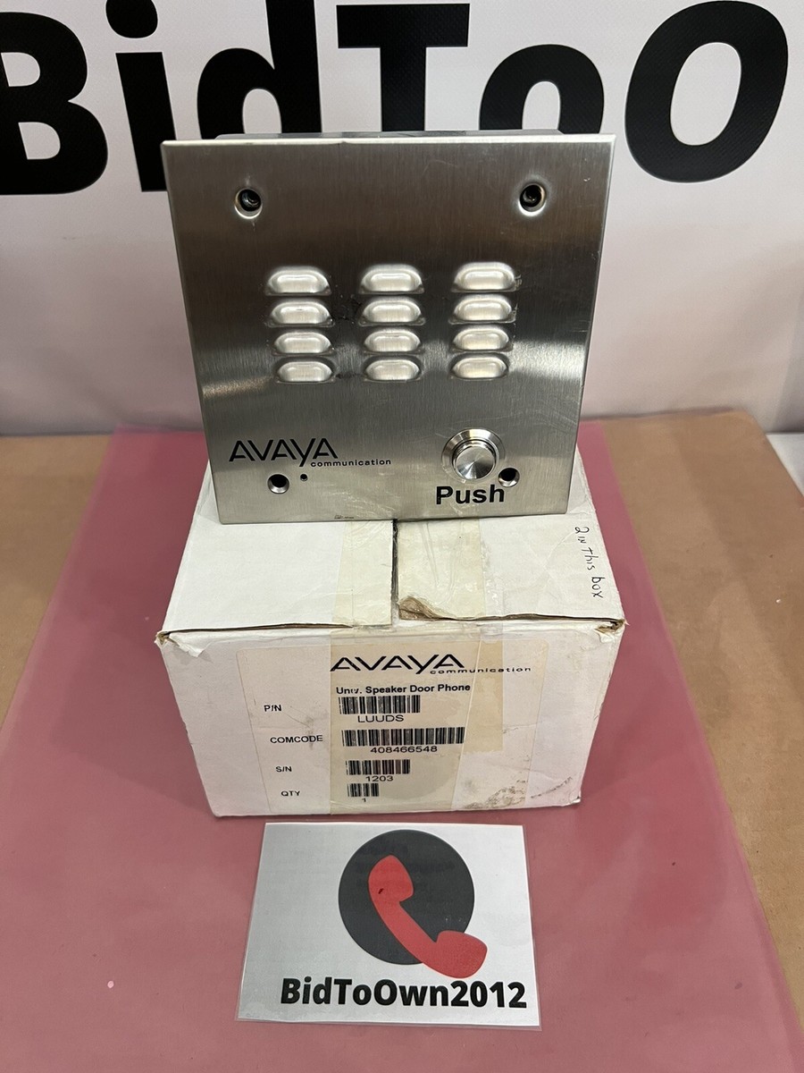 Avaya 408466548 LUUDS Speaker Door Phone With Surface Mount