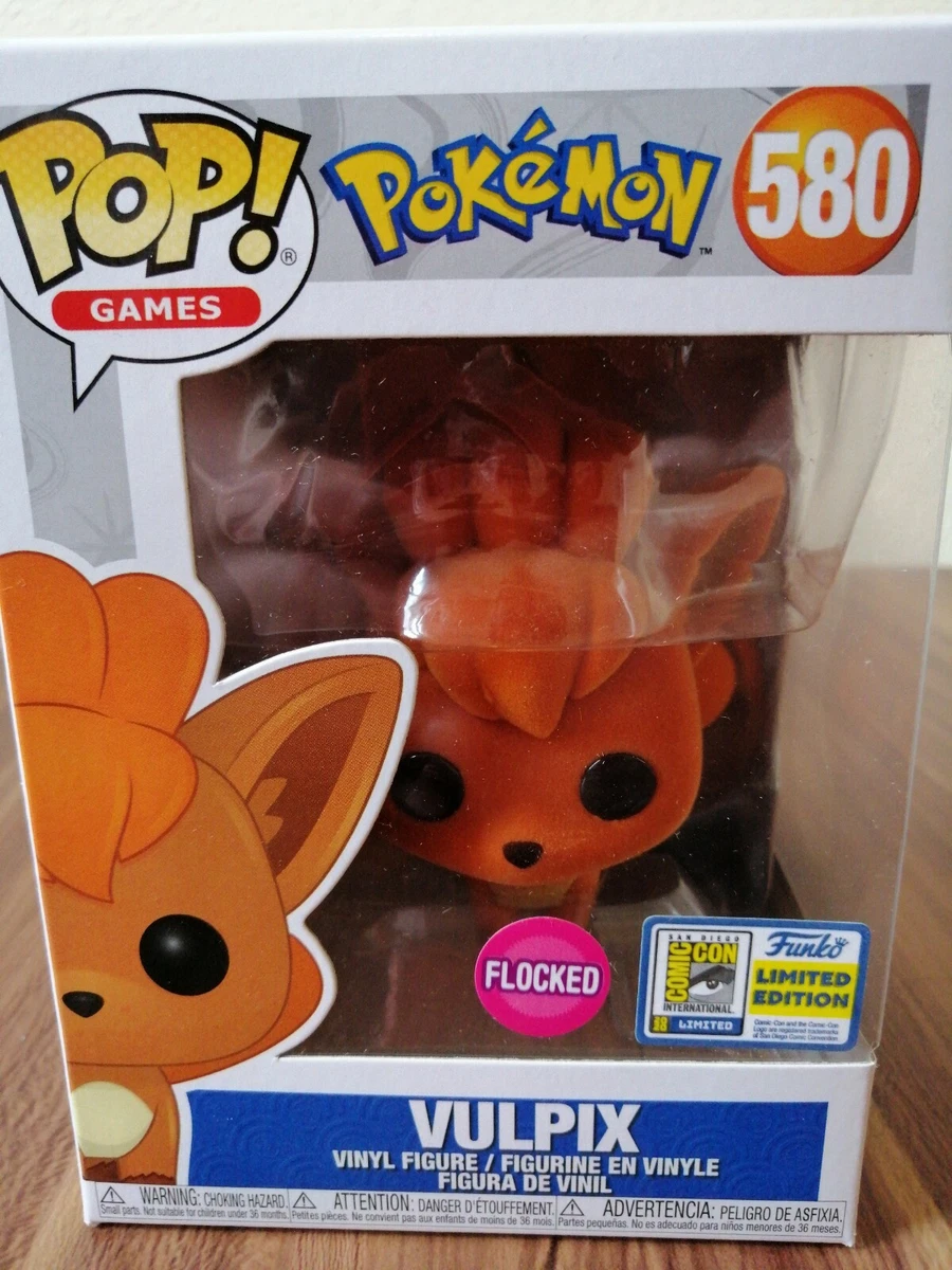 Funko Pop! Pokemon Vulpix flocked #581 Pop! Vinyl Figure NEW Extremely Rare