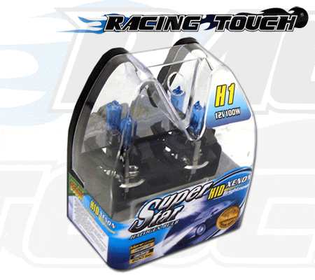 Super Xenon White H1 12V 100w HID High Beam Light Bulbs - Picture 1 of 2