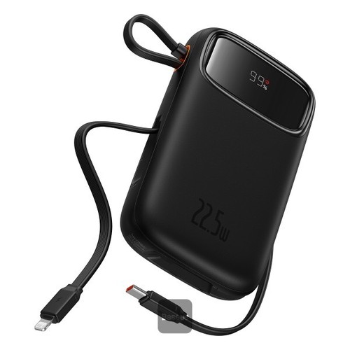 Baseus QPow2 10000mAh Digital Display Fast Charge Power Bank 22.5W With Built-in - 第 5/9 張圖片
