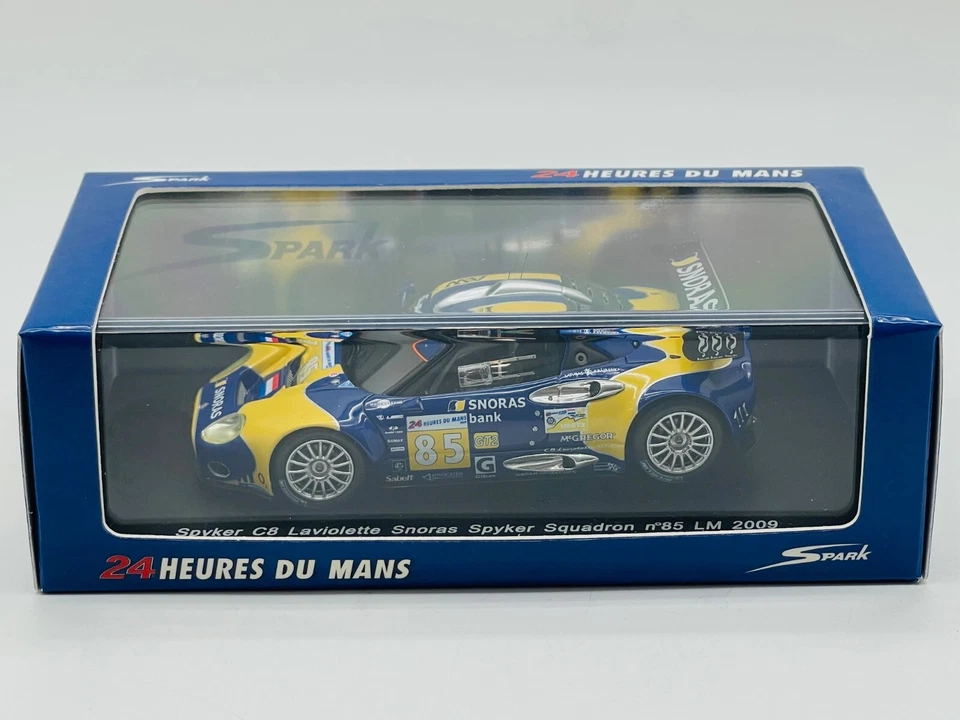 SPARK S2154 SPYKER C8 Laviolette Snoras Spyker Squadron n°85 Le Mans 2009 1.43 - Photo 4/4