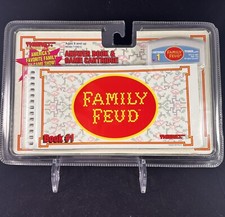 Vtg Tiger Electronics FAMILY FEUD Game Cartridge Answer Book 1 . SEALED 1997