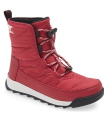 SOREL Whitney II Short Waterproof Insulated Boot, Toddler Size 12, Red, NWT
