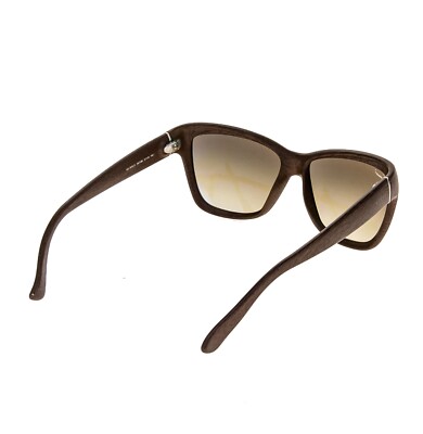 Gucci Women\'s Sunglasses Wood Grain Polarized Square GG 3655/S 9RTHM 57-15-140 GUCCI 3655 Brown Wood Bio Based Unisex Sport Sunglasses  main image 4