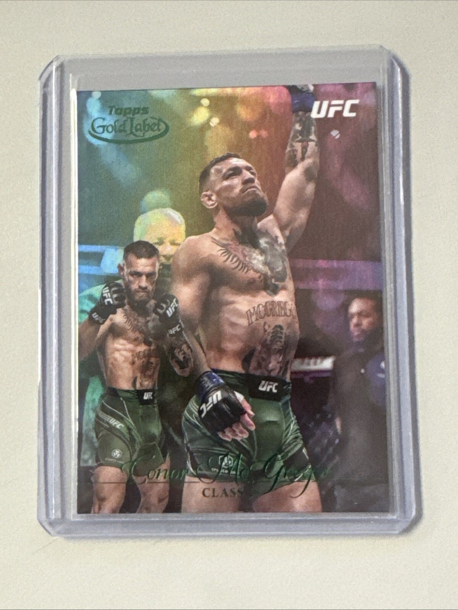 UFC Topps コナー・マクレガー　インサートカード Conor McGregor 2024 Topps Chrome UFC Gold Refractor Card /50