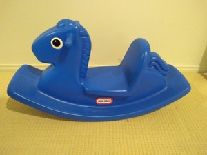 little tikes rocking horse ebay
