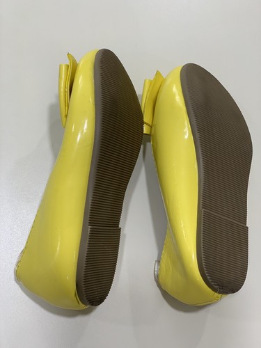 Baby GAP Yellow Dress Shoes Ballet Flats Girl Size 7 - Picture 9 of 9